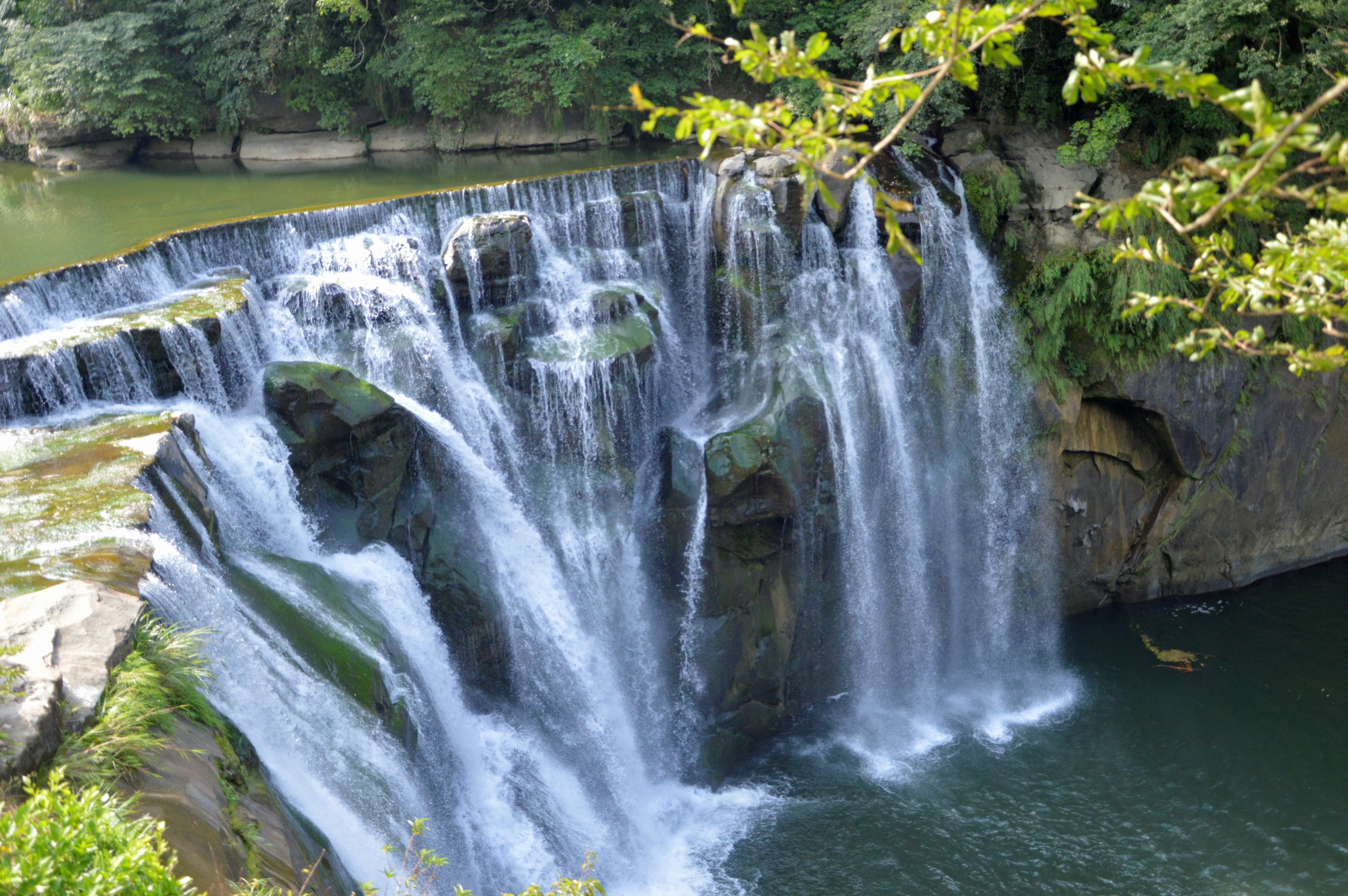 Shifen falls Top view